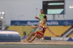 Sara Martinez Puntero Bronce salto de longitud T12 Mundial Atletismo Doha2015