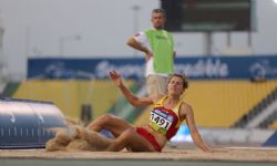 Sara Martinez Puntero Bronce salto de longitud T12 Mundial Atletismo Doha2015