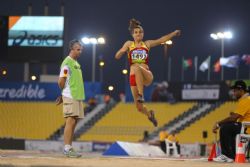 Sara Martinez Puntero Bronce salto de longitud T12 Mundial Atletismo Doha2015