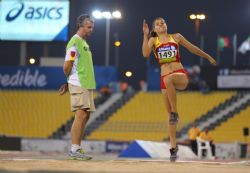 Sara Martinez Puntero Bronce salto de longitud T12 Mundial Atletismo Doha2015