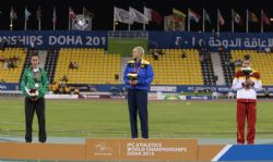 Sara Martinez Puntero Bronce salto de longitud T12 Mundial Atletismo Doha2015