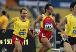 Manuel Garnica 800m T11  Mundial Atletismo Doha2015