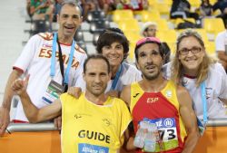 Manuel Garnica 800m T11  Mundial Atletismo Doha2015