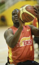 Amadou Diallo, jugador baloncesto en silla de ruedas