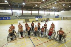 Selección española de baloncesto en silla de ruedas, concentración marzo 2016