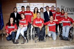 Presentación preselección paralímpica española para Rio2016 en Valencia