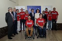 Presentacin de la preseleccin del Equipo Paralmpico Espaol para Ro2016 en Valladolid