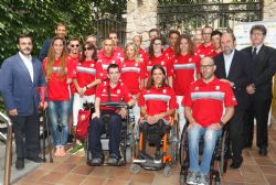 Presentacin de la preseleccin del equipo paralmpico espaol para Ro2016 en Barcelona