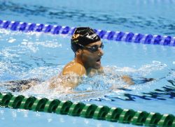 Miguel Luque entrenando antes de las competiciones.