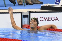 Teresa Perales medalla de plata en 200m estilo libre