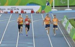 Joan Munar y su gua Juan Enrique Valls 400m lisos T12, (series con 50''''12'''''''')