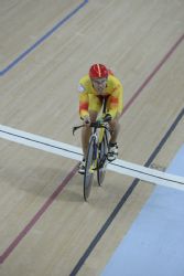 Alfonso Cabello Medalla de bronce en la prueba de contrarreloj 1000m C4-5