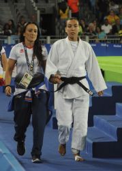 La judoka valenciana Mnica Merenciano se qued a las puertas de las medallas en la competicin de judo hasta 57 kilos y finaliz en quinta posicin.