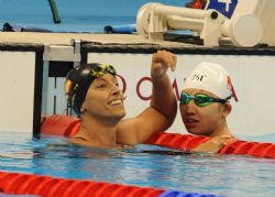 Teresa Perales quinto puesto en la prueba de 50 m mariposa categoria S5