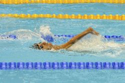 Miguel ngel Martnez Tajuelo finaliz en 6º lugar en la final de los 50 metros espalda, categora S3, con un crono de 52.87