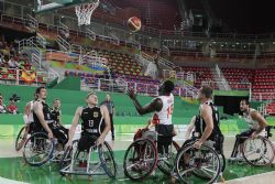 La seleccin masculina de baloncesto en silla de ruedas se clasifica para las semifinales tras derrotar a Alemania por 70-66