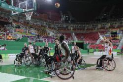 La seleccin masculina de baloncesto en silla de ruedas se clasifica para las semifinales tras derrotar a Alemania por 70-66