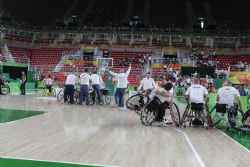 La seleccin masculina de baloncesto en silla de ruedas se clasifica para las semifinales tras derrotar a Alemania por 70-66