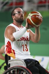 La seleccin masculina de baloncesto en silla de ruedas se clasifica para las semifinales tras derrotar a Alemania por 70-66