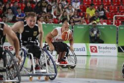 La seleccin masculina de baloncesto en silla de ruedas se clasifica para las semifinales tras derrotar a Alemania por 70-66