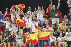 La seleccin masculina de baloncesto en silla de ruedas se clasifica para las semifinales tras derrotar a Alemania por 70-66