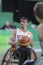 La seleccin masculina de baloncesto en silla de ruedas se clasifica para las semifinales tras derrotar a Alemania por 70-66