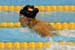 Michelle Alonso se hace con el oro y un nuevo rcord paralmpico en los 100 metros braza