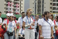 Visita de S.A.R. la Infanta Elena a la Villa Paralmpica de los Juegos de Ro 2016