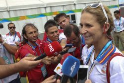 Visita de S.A.R. la Infanta Elena a la Villa Paralmpica de los Juegos de Ro 2016