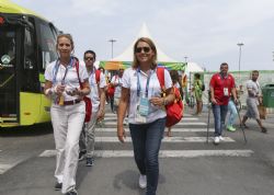 Visita de S.A.R. la Infanta Elena a la Villa Paralmpica de los Juegos de Ro 2016