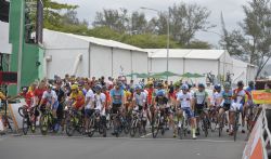 Salida ciclismo en ruta con la participacin de Juanjo Mndez, Maurice Far Eckhard, Eduardo Santas y Amador Granados. JJPP Ro 2016