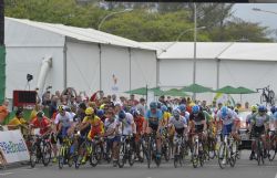 Salida ciclismo en ruta (en carretera) con la participacin de Juanjo Mndez, Maurice Far Eckhard, Eduardo Santas y Amador Granados. JJPP Ro 2016