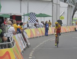 Juanjo Mndez en la final de carretera de los JJ.PP. de Ro 2016