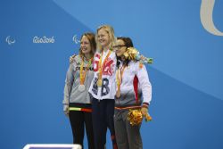 Mara Delgado, bronce JJPP Ro en los 50 libres (S12)