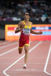 Joan Munar consigue la medalla de plata en 200 m. T12 en el Campeonato del Mundo de Atletismo Paralmpico Londres 2017