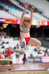 Sara Fernndez, sexta en salto de longitud T12 en el Campeonato del Mundo de Atletismo Paralmpico Londres 2017