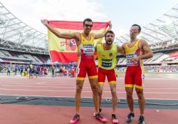 Relevo 4x100 T11-T13 Campeonato del Mundo de Atletismo Paralmpico Londres 2017