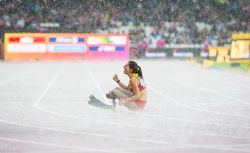 Sara Andrs gana la medalla de bronce en los 200 m. T44 en el Campeonato del Mundo de Atletismo Paralmpico Londres 2017