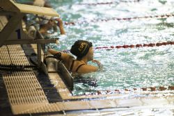 Isabel Hernndez en la final de 50 metros libre S10 durante la primera jornada del Mundial de Natacin Paralmpica Mxico 2017.