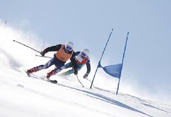 Andrés Boira y Aleix Suñé en la Copa de Europa de La Molina (Gerona).