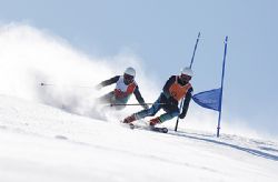 Jon Santacana y Miguel Galindo en la Copa de Europa de La Molina (Gerona).