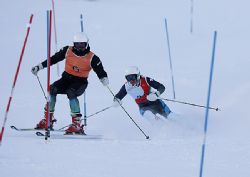 Jon Santacana y Miguel Galindo en la Copa de Europa de La Molina (Gerona).