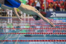 David Levecq gana la medalla de plata en 100 metros mariposa S10 durante la quinta jornada del Campeonato del Mundo de Natacin Paralmpica Mxico 2017.