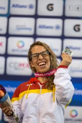 Judit Rolo gana la medalla de plata en los 200 metros estilos SM7 durante la sexta jornada del Campeonato del Mundo de Natacin Paralmpica Mxico 2017.