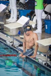 Miguel Luque en los 150 metros estilos SM4 durante la sexta jornada del Campeonato del Mundo de Natacin Paralmpica Mxico 2017.