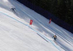 Anna Cohí y Raquel García en descenso.