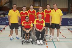 Equipo Paralímpico Español de Tenis de Mesa.