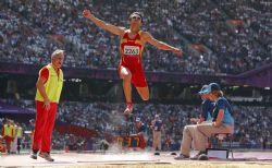 Xavi Porras, salto de longitud.