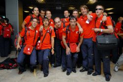 El equipo de ftbol sala de ciegos se prepara para viajar a Pekn.