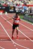 Maximiliano Rodrguez, en la semifinal de los 100 metros (clase T12) en el Mundial de Lyon 2013